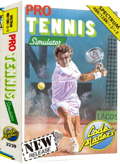 Pro Tennis Simulator — box-3D (EU)