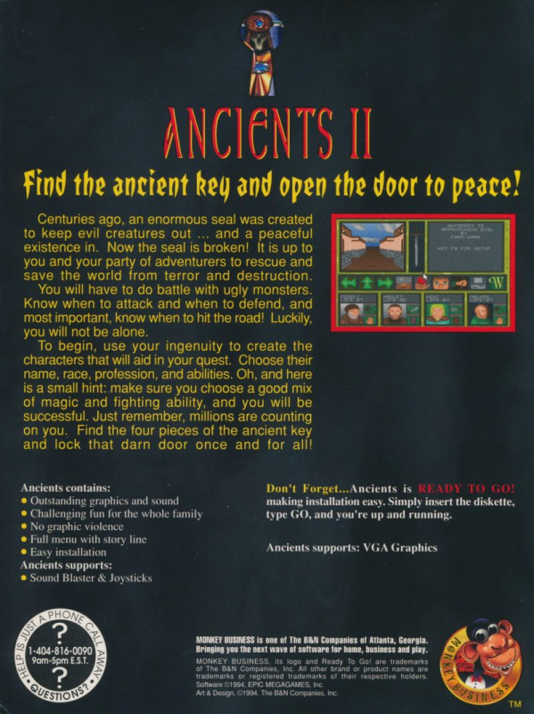 Ancients 2 — box-2D-back (EU)