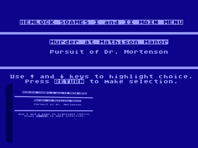 The Casebook Of Hemlock Soames #1 — mixrbv2 (WOR)