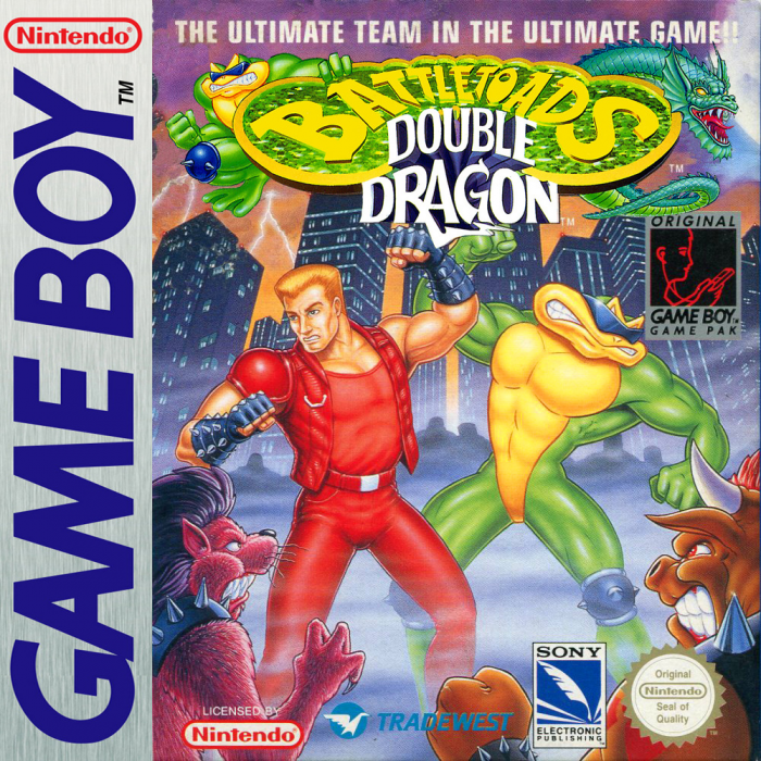 Battletoads Double Dragon — box-2D (EU)