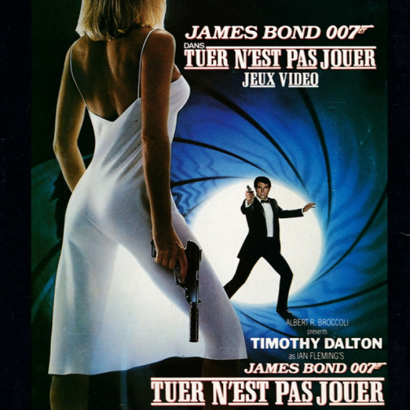 007 - The Living Daylights — box-2D (FR)