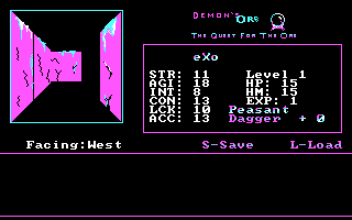 Demon's Orb I : The Quest For The Orb — ss (WOR)