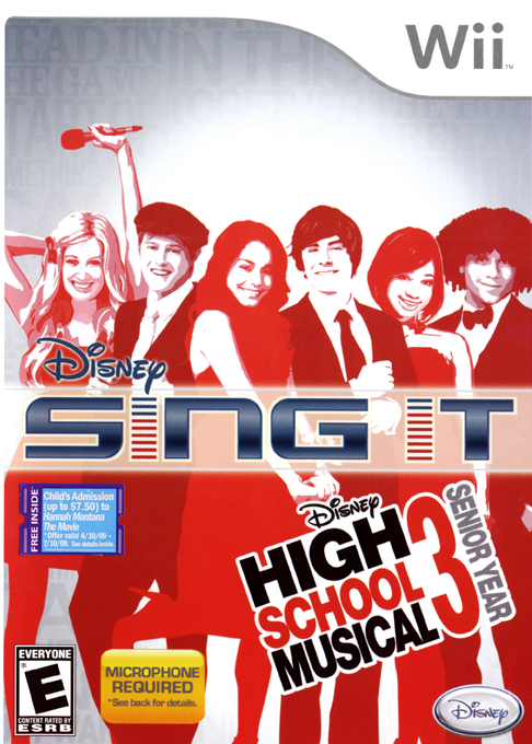 Disney Sing It! High School Musical 3 - Senior Year box art