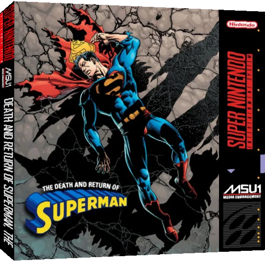 The Death and Return of Superman — box-3D (US)