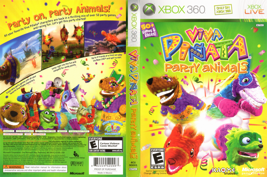 Viva Pinata - Party Animals — box-texture (US)