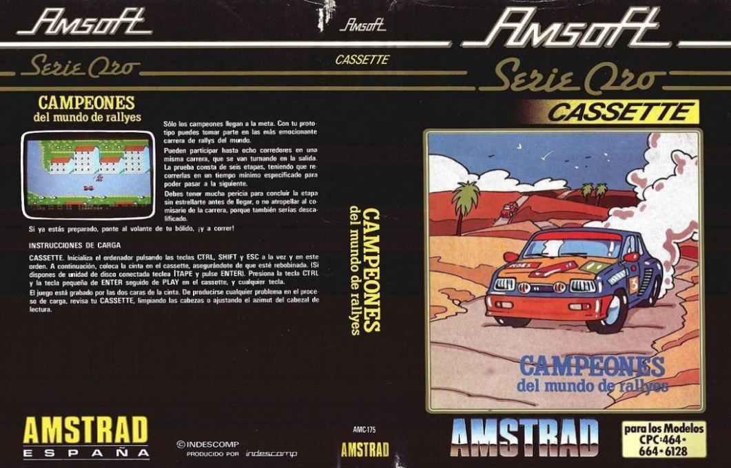 Campeones Del Mundo De Rallyes — box-texture (SP)