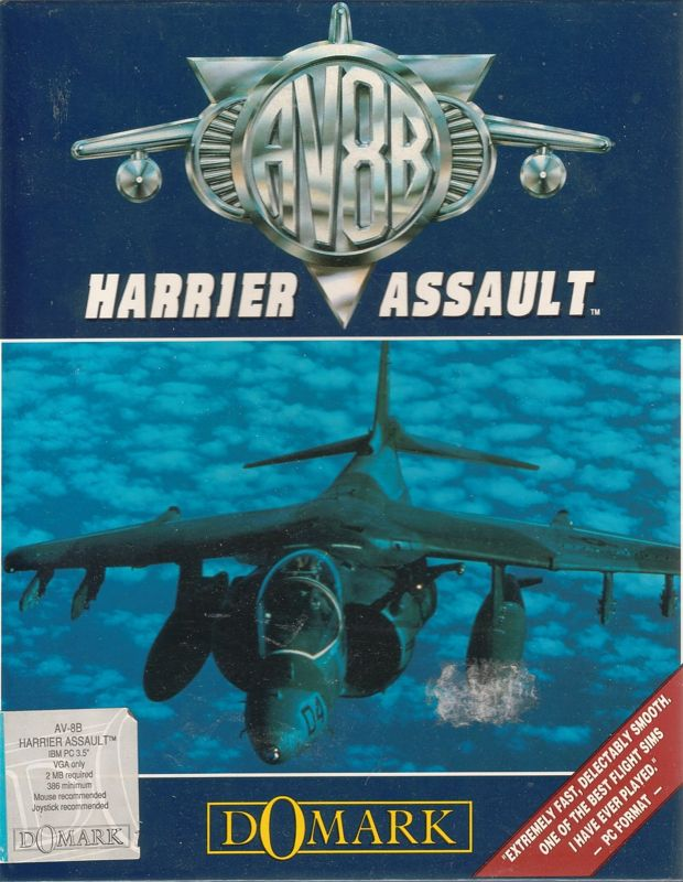 Av8b Harrier Assault — box-2D (EU)