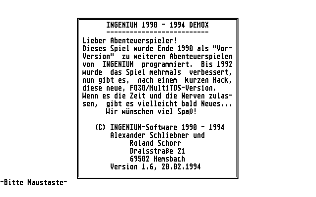 Demox — sstitle (WOR)