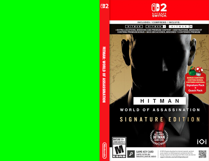 Hitman - World of Assassination — box-texture (US)