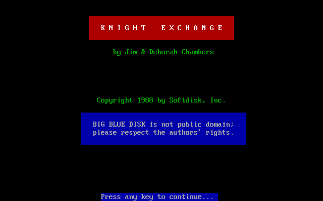 Knight Exchange box art