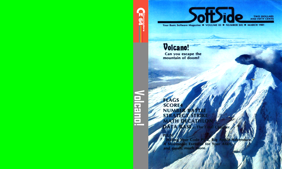 Volcano! — box-texture (US)