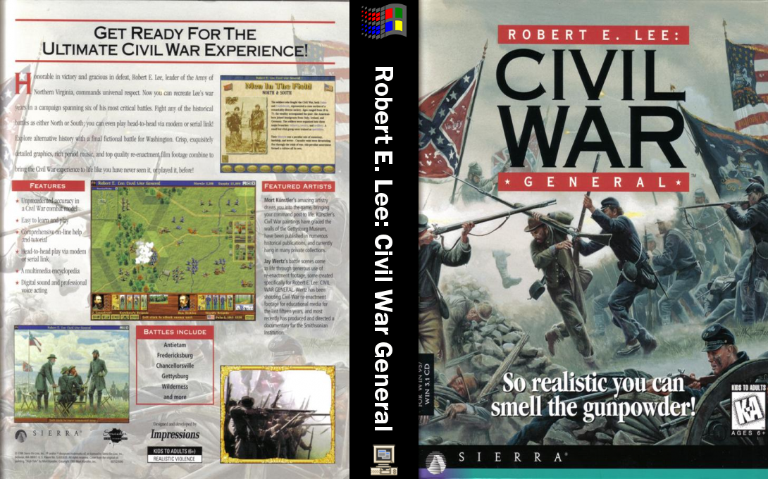 Robert E. Lee: Civil War General — box-texture (WOR)