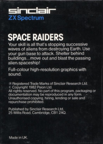 Space Raiders — box-2D-back (EU)