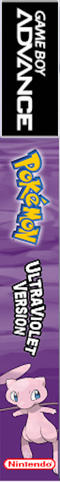 Pokémon UltraViolet Version — box-2D-side (US)