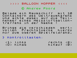 Balloon Hopper — sstitle (DE)