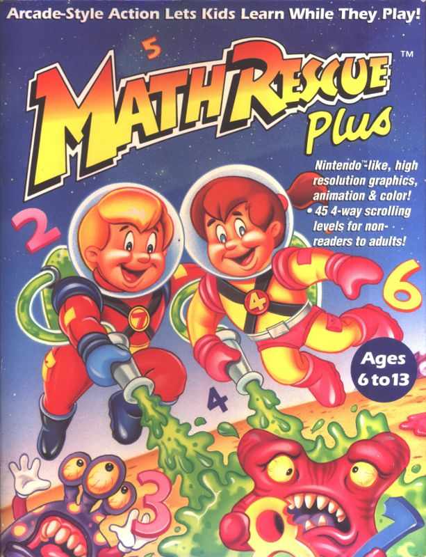 Math Rescue Plus box art
