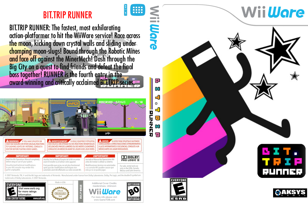 Bit.trip Runner — box-texture (US)