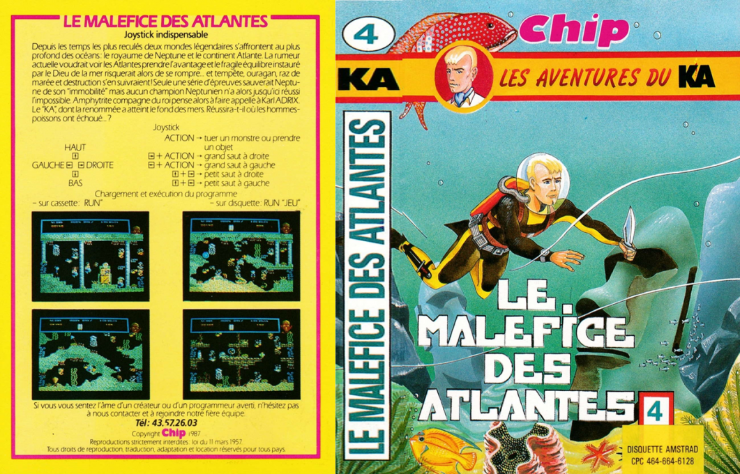 Maléfice Des Atlantes, Le — box-texture (FR)