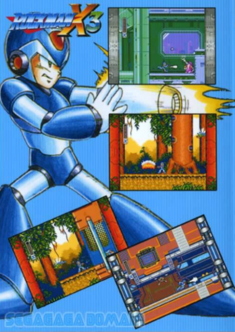 Rockman X3 — box-2D-back (WOR)
