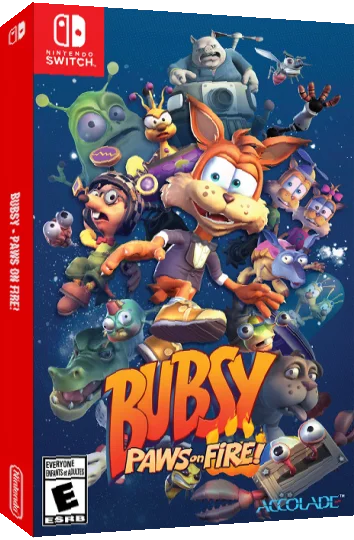 Bubsy : Paws on Fire! — box-3D (US)