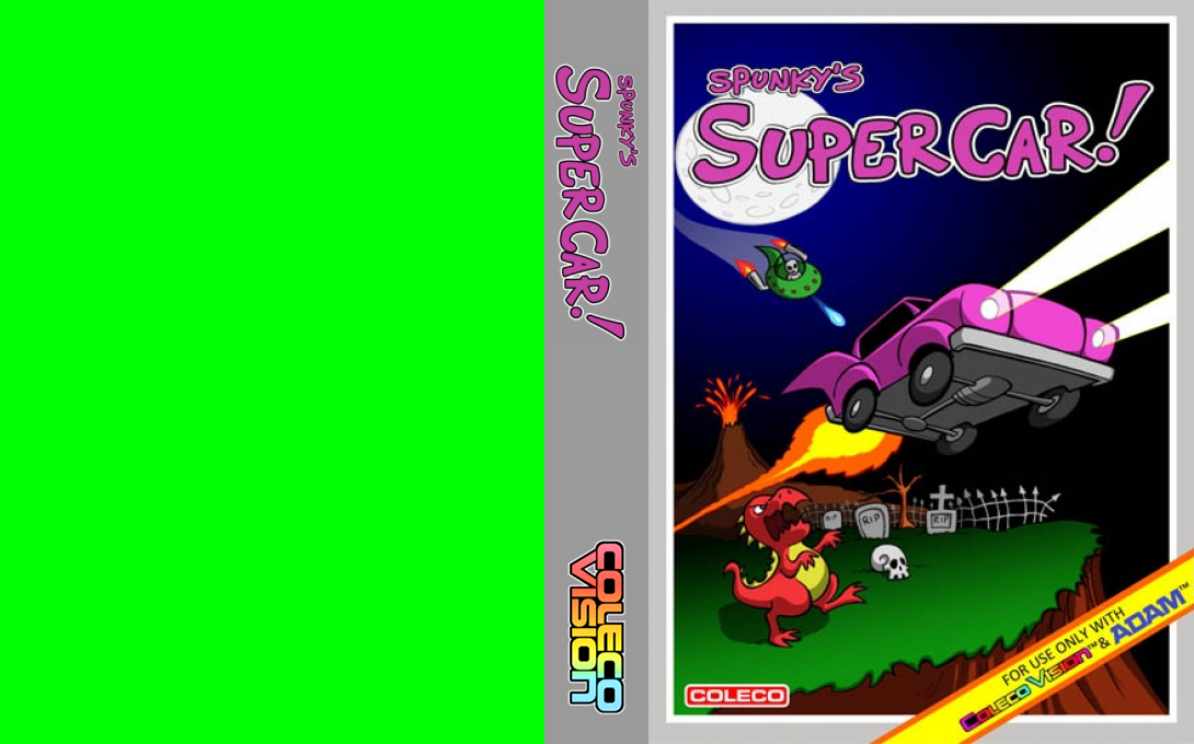 Spunky's Super Car! — box-texture (WOR)