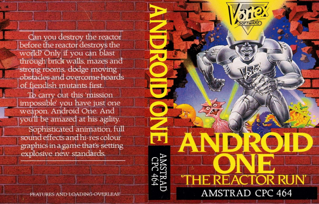 Android One - The Reactor Run — box-texture (EU)
