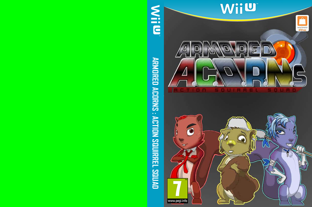 Armored Acorns - Action Squirrel Squad — box-texture (EU)