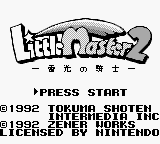 Little Master 2 - Raikou No Kishi — sstitle (WOR)