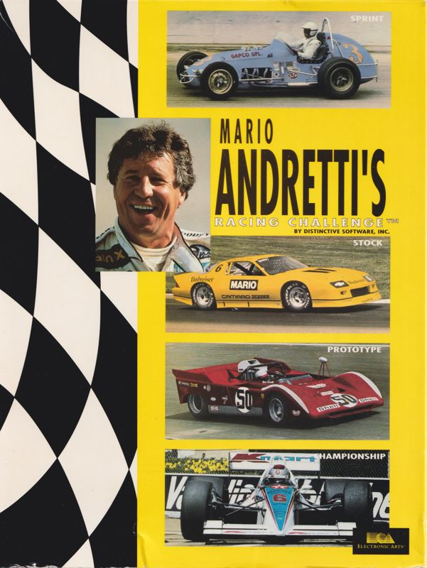 Mario Andretti's Racing Challenge box art
