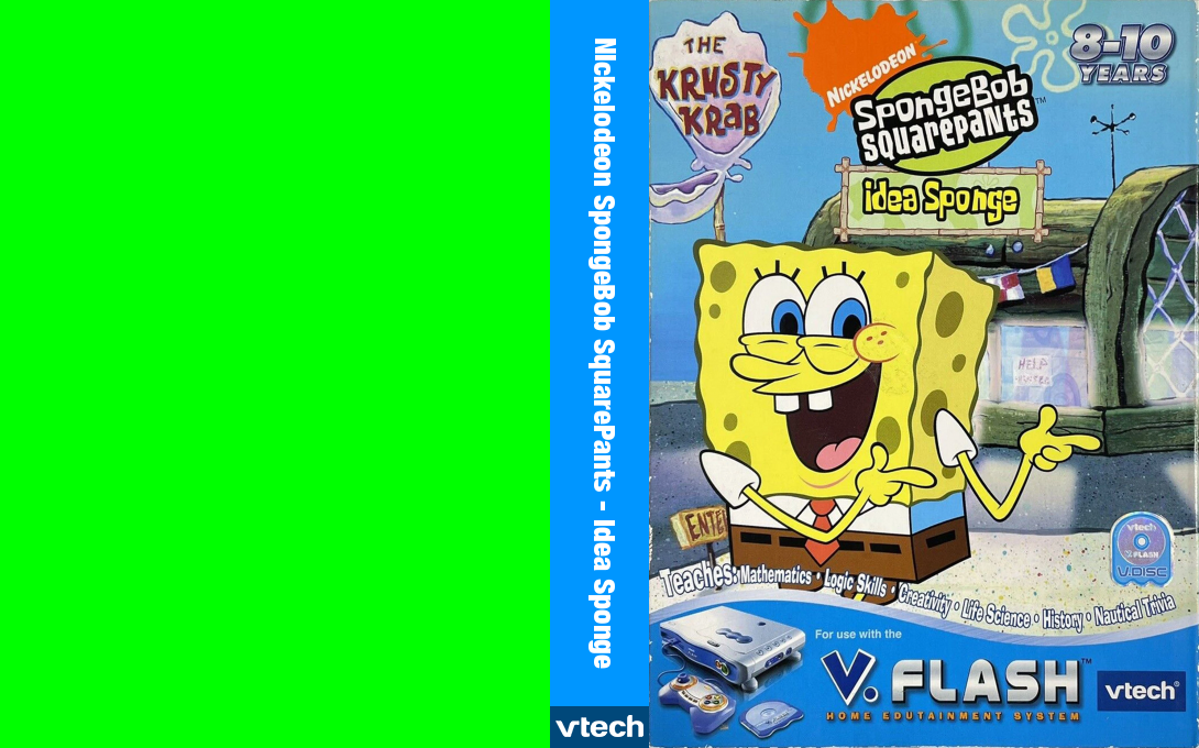 Nickelodeon SpongeBob SquarePants - Idea Sponge — box-texture (US)