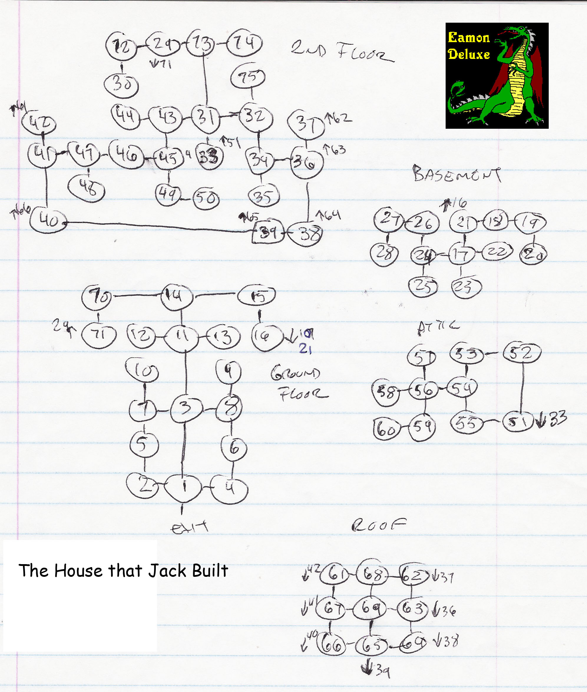 Eamon 173 - The House That Jack Built — maps