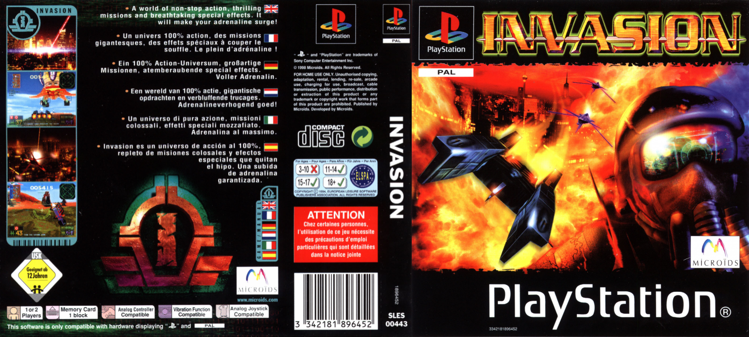 Invasion — box-texture (EU)