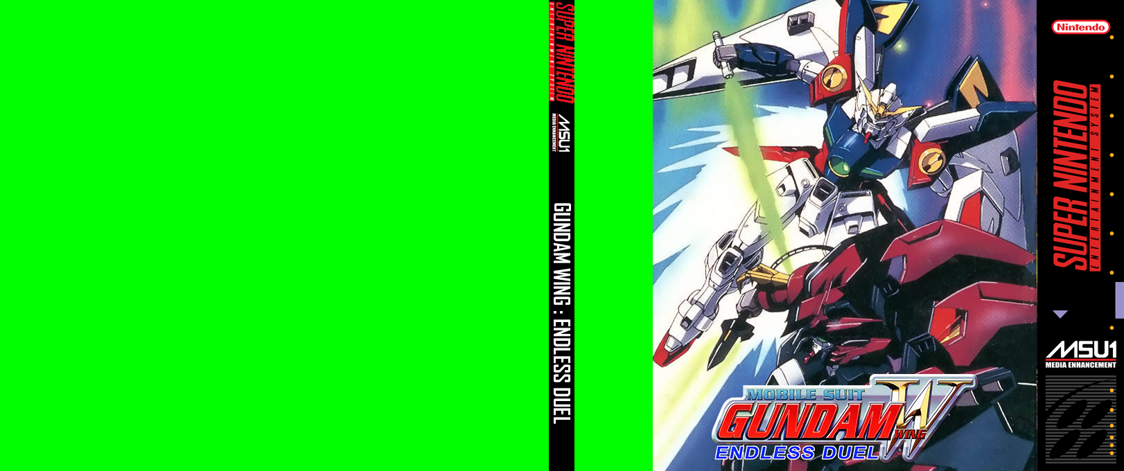 Gundam Wing : Endless Duel — box-texture (WOR)