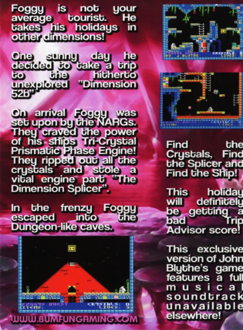 Foggy's Quest — box-2D-back (WOR)