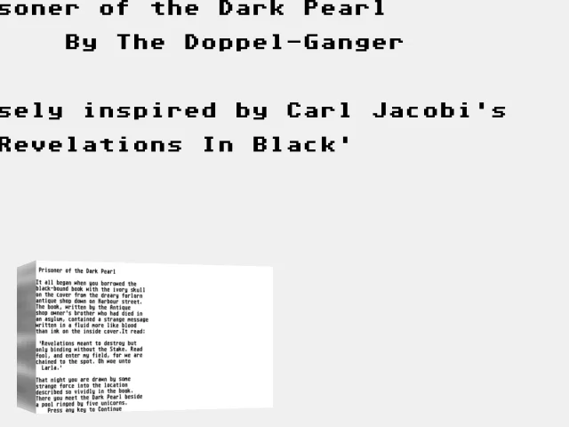 Prisoner Of The Dark Pearl — mixrbv2 (WOR)