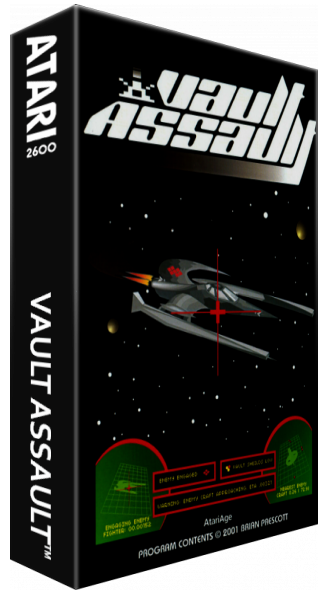 Vault Assault — box-3D (US)