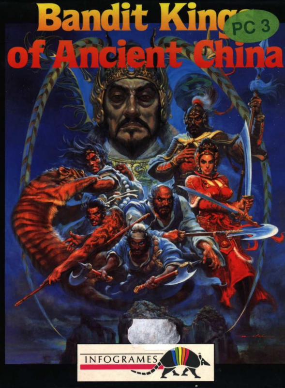 Bandit Kings Of Ancient China box art