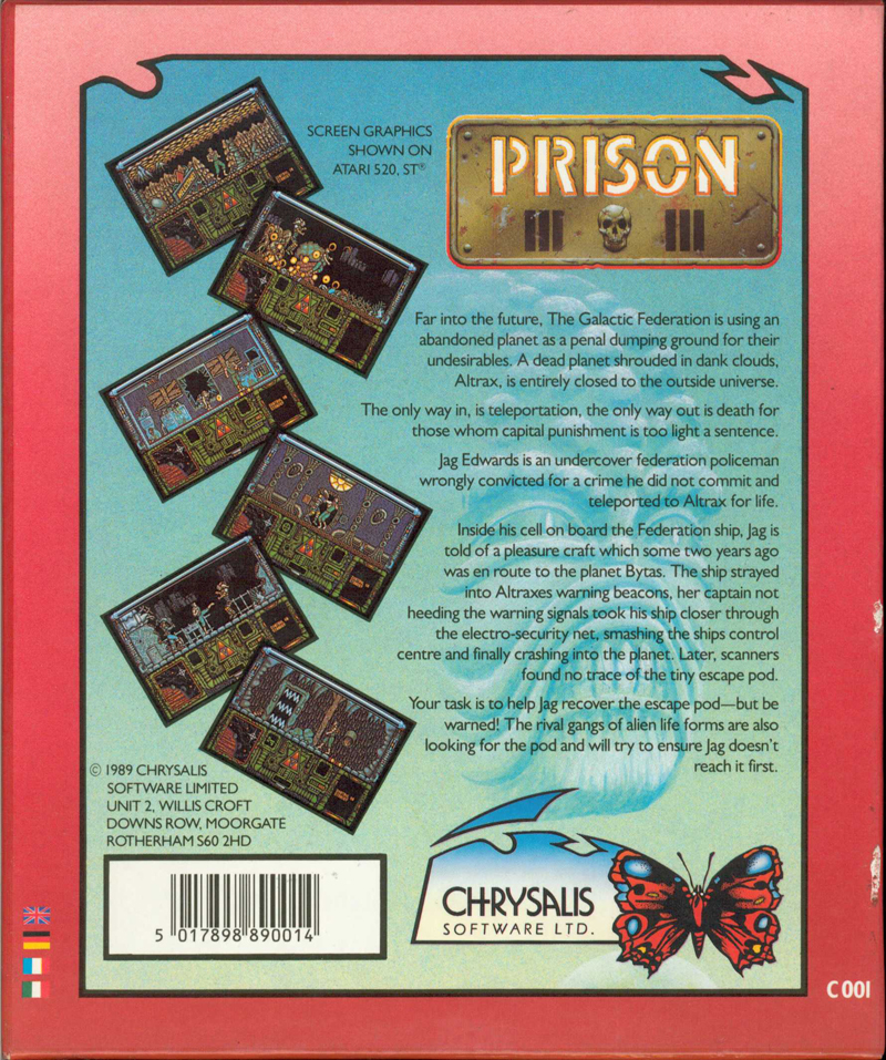 Prison — box-2D-back (EU)