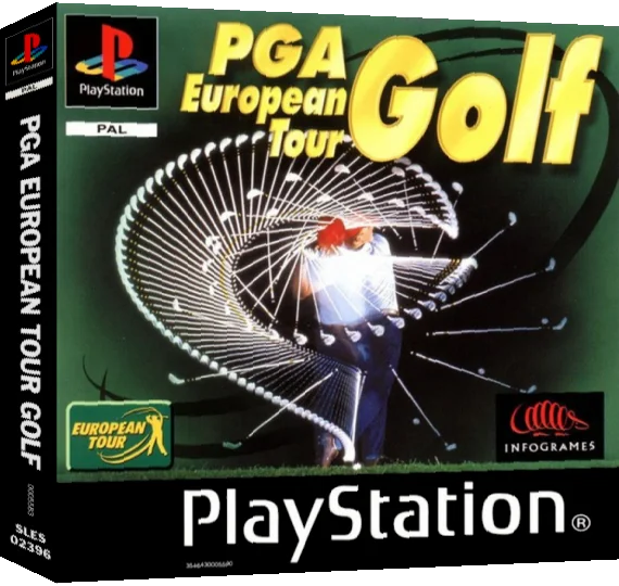 PGA European Tour Golf — box-3D (EU)