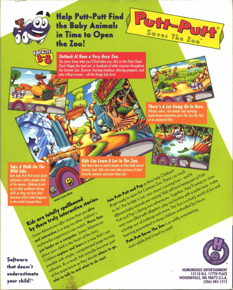 Putt-Putt Saves the Zoo — box-2D-back (US)