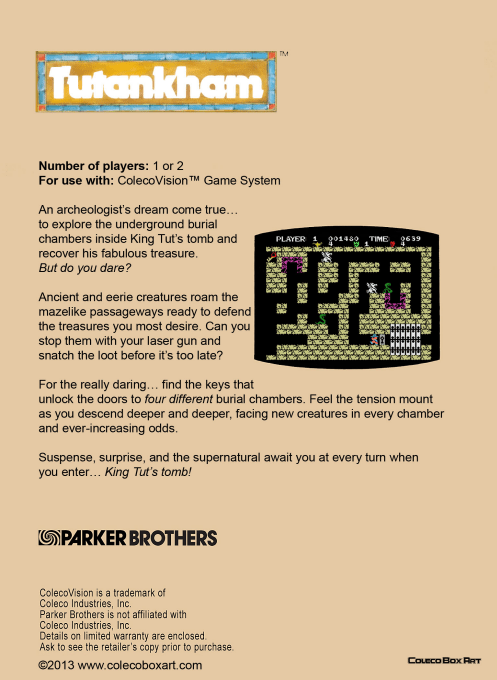 Tutankham — box-2D-back (US)