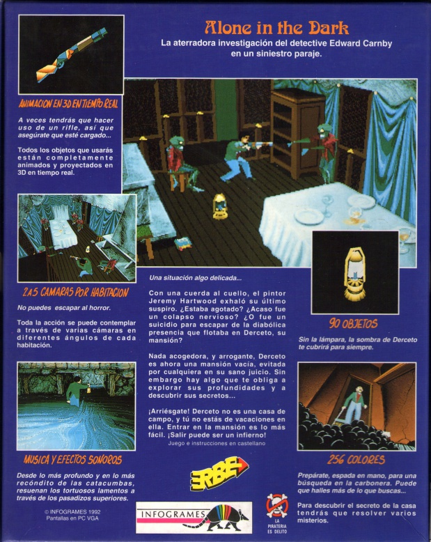 Alone In The Dark — box-2D-back (SP)