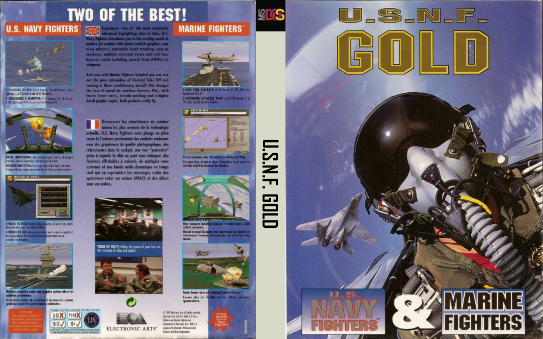 U.S.N.F. Gold — box-texture (EU)