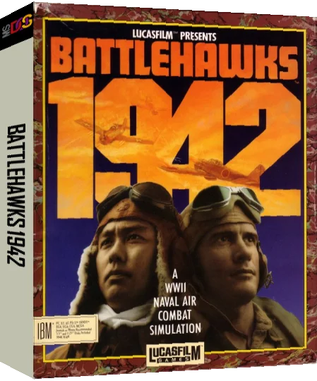 Battlehawks 1942 — box-3D (US)