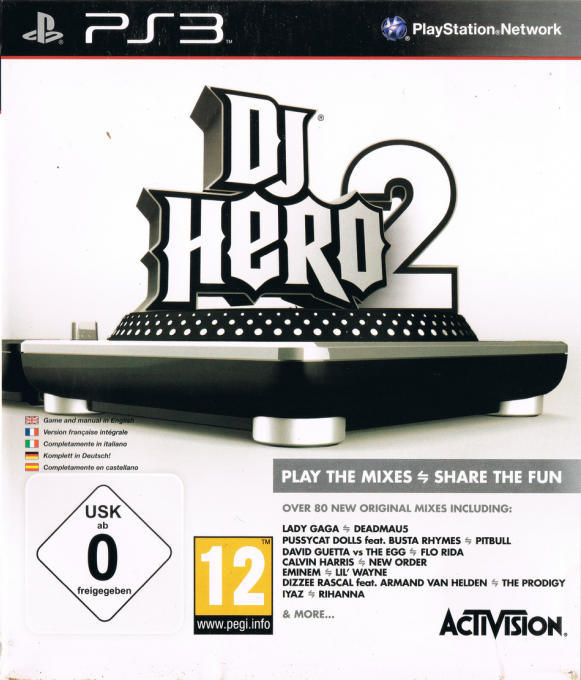 DJ Hero 2 box art