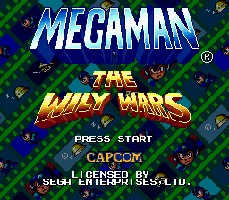 Mega Man : The Wily Wars — sstitle (WOR)