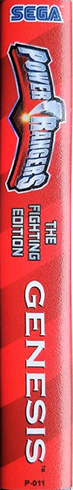 Power Rangers - The Fighting Edition — box-2D-side (US)