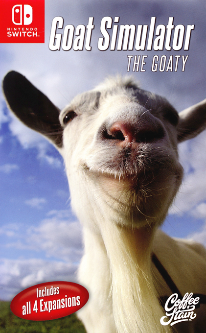 Goat Simulator - The Goaty box art