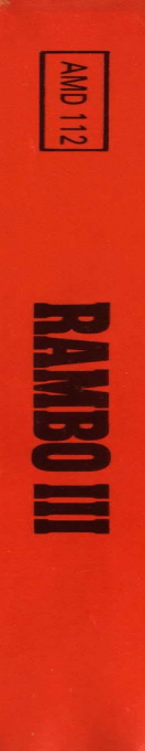 Rambo 3 — box-2D-side (SP)
