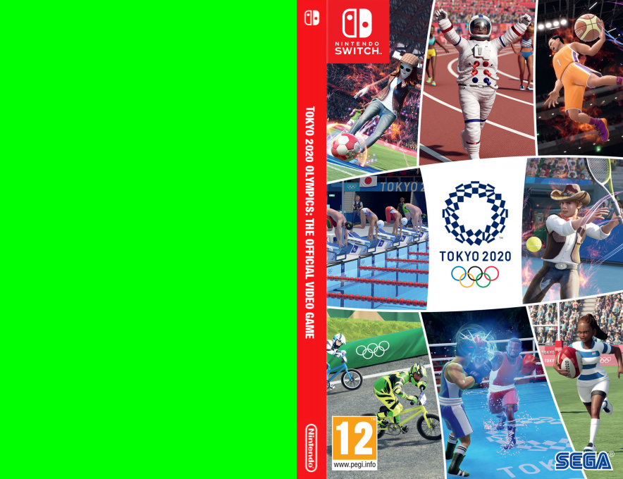 Tokyo 2020 Olympics - The Official Video Game — box-texture (EU)